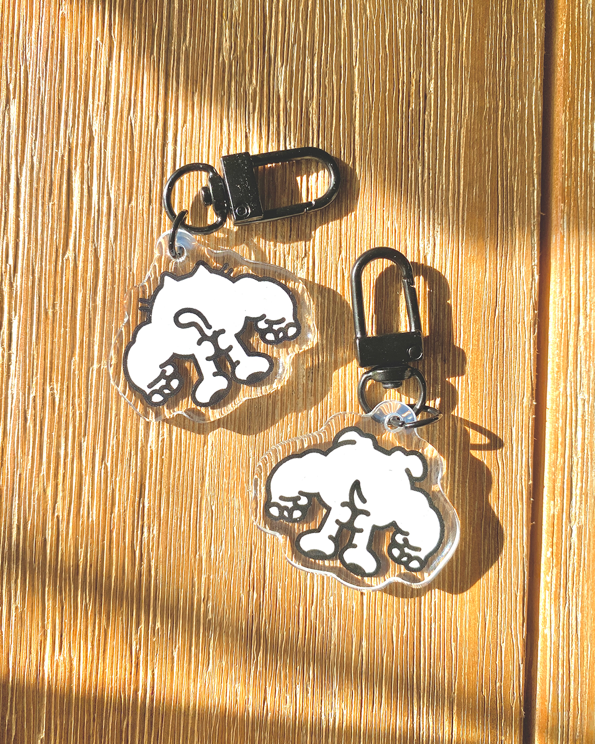 buff bros keychain