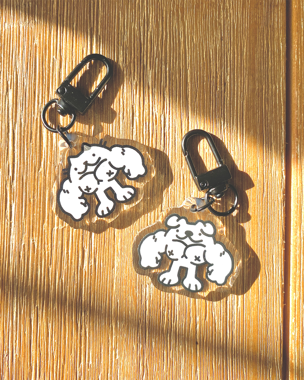 buff bros keychain