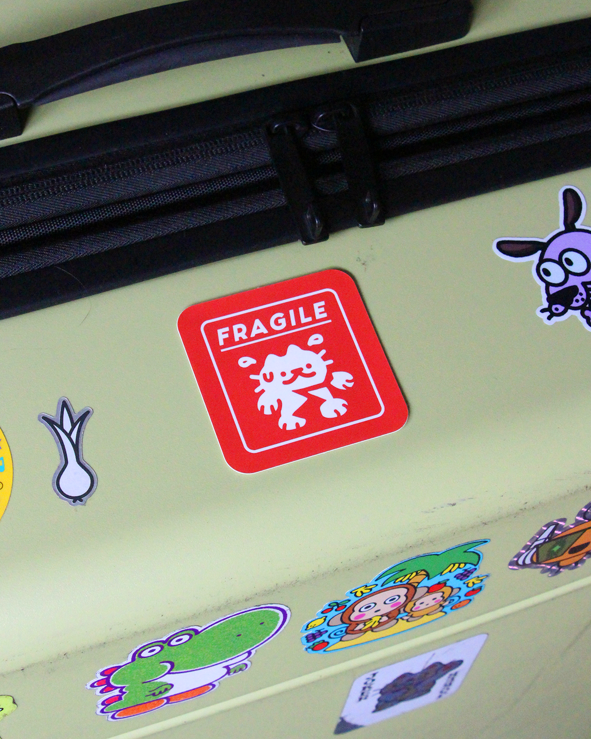 fragile sticker