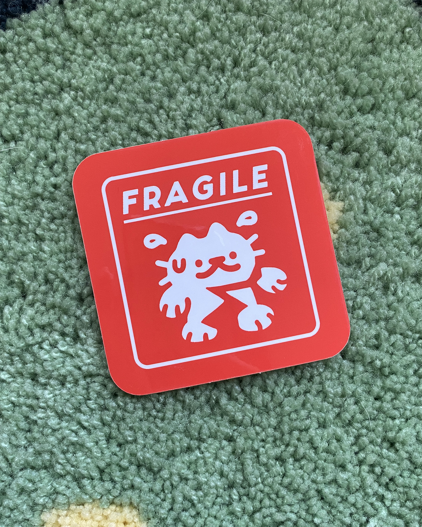 fragile sticker