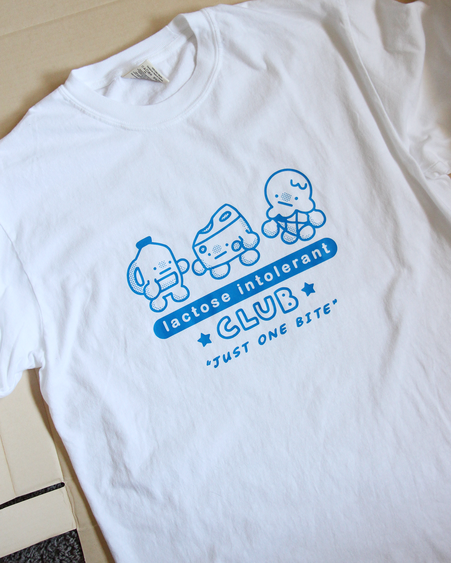 lactose intolerant club shirt