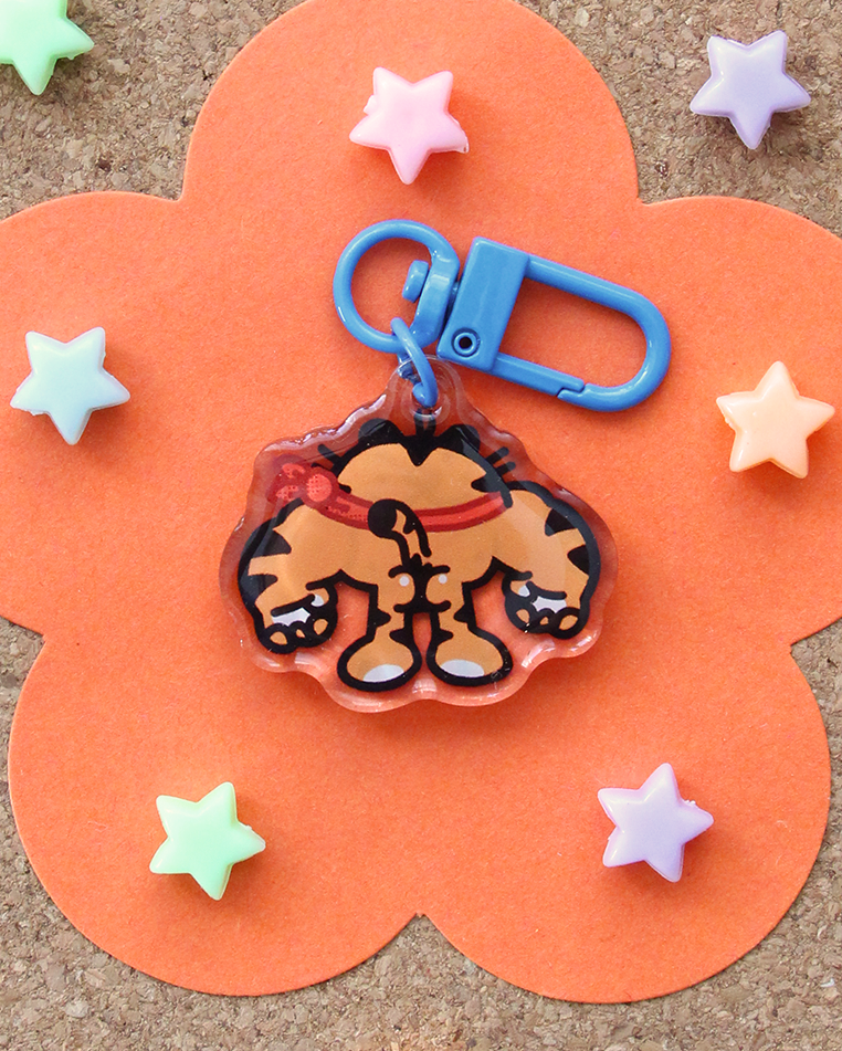 roni tiger keychain