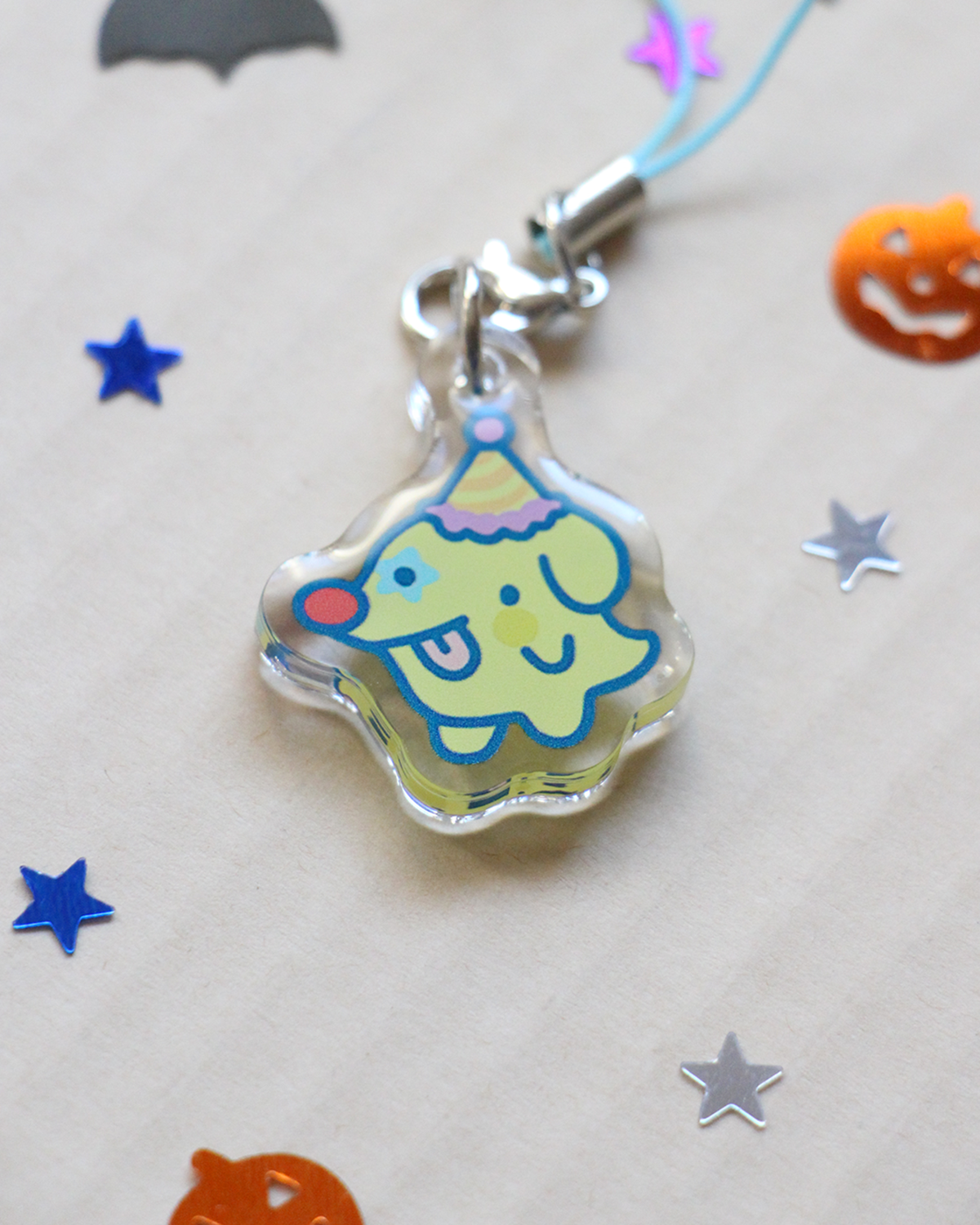 tama clown phone charm