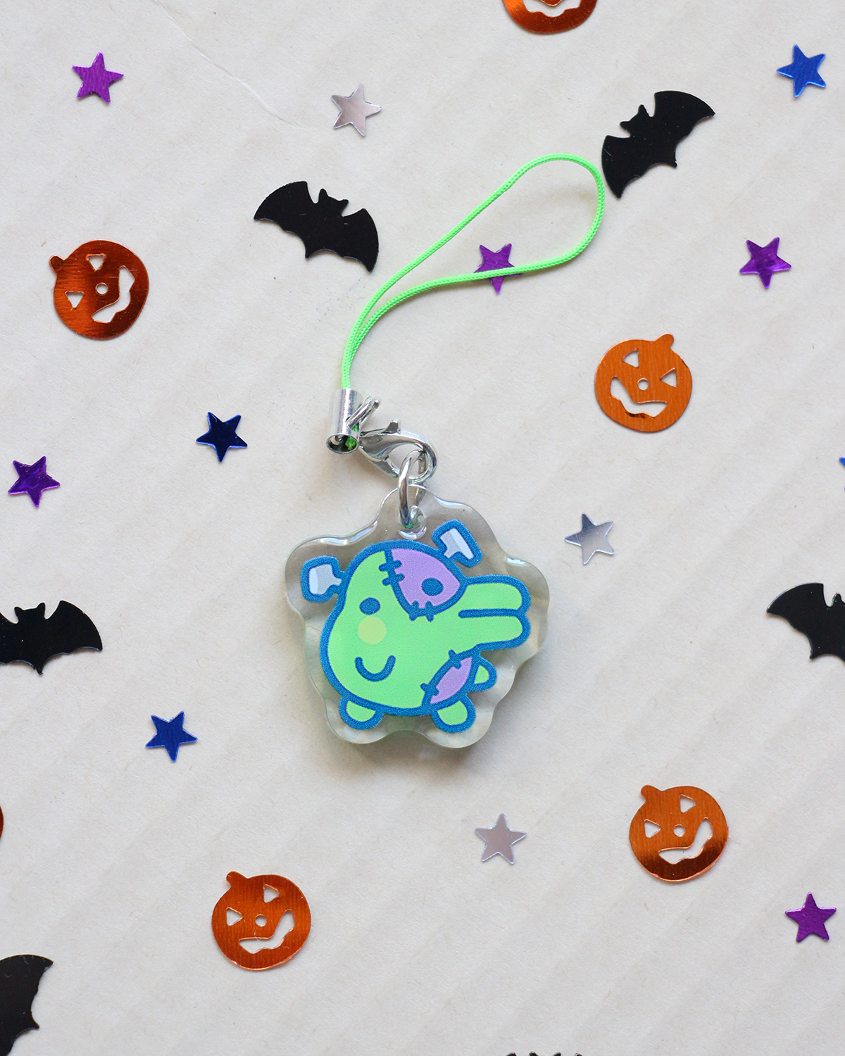 tama zombie phone charm