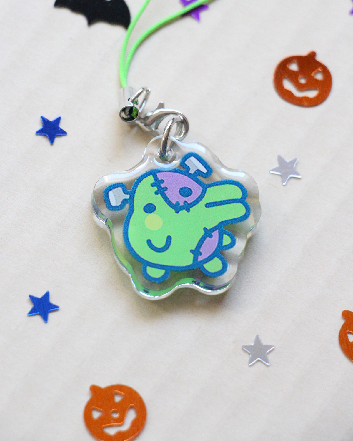 tama zombie phone charm