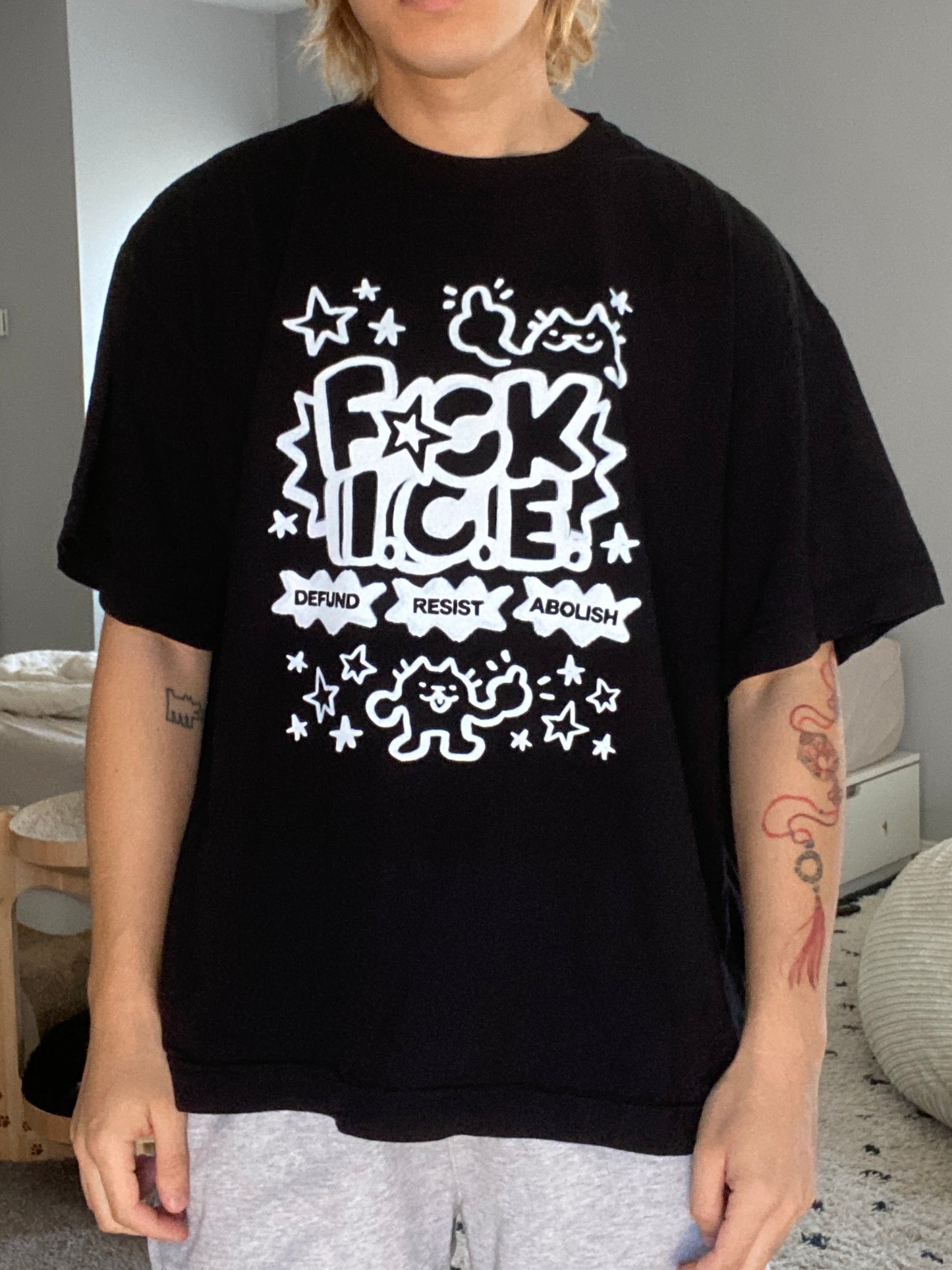 cat protest shirt (pre-order)