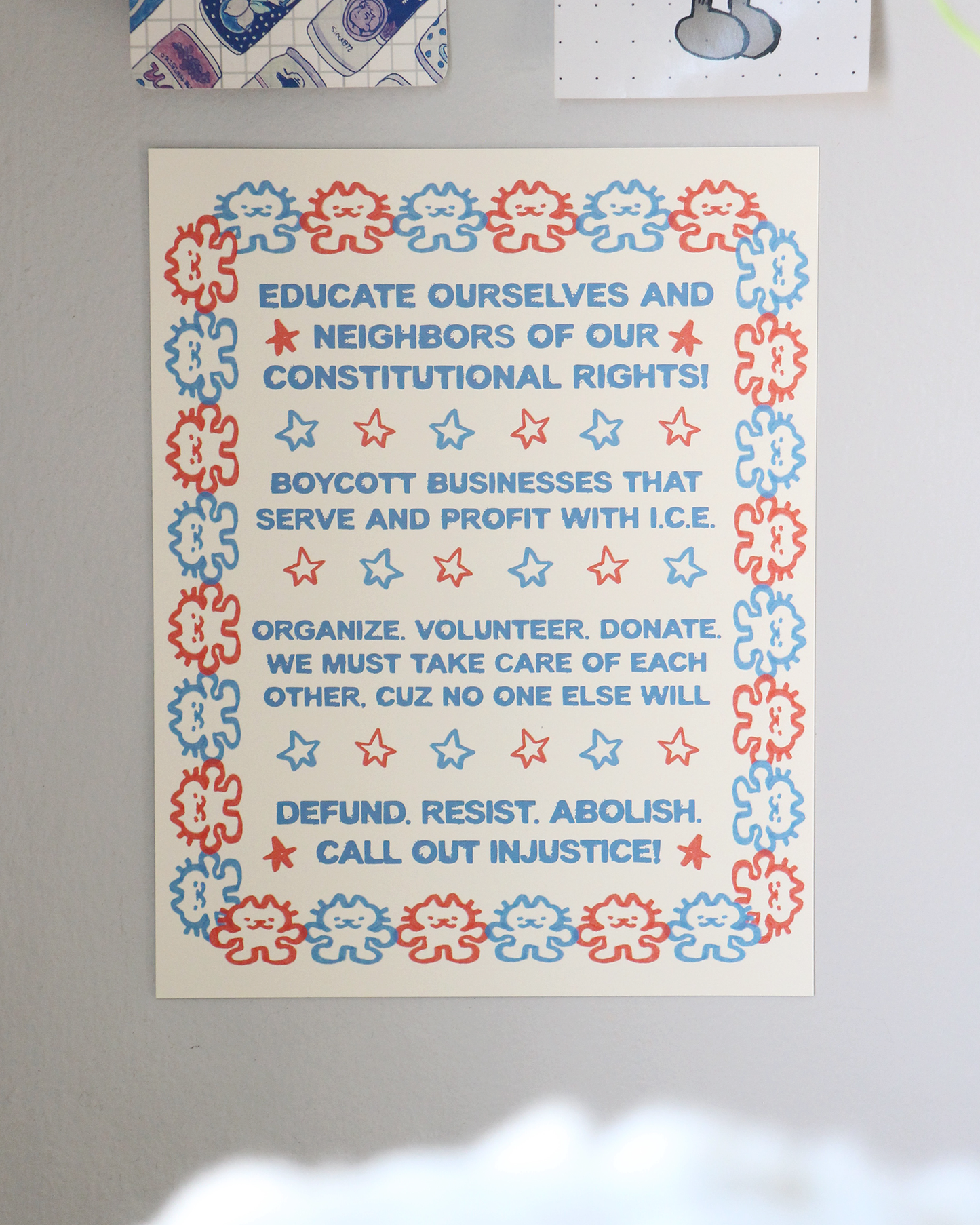 cat rights print