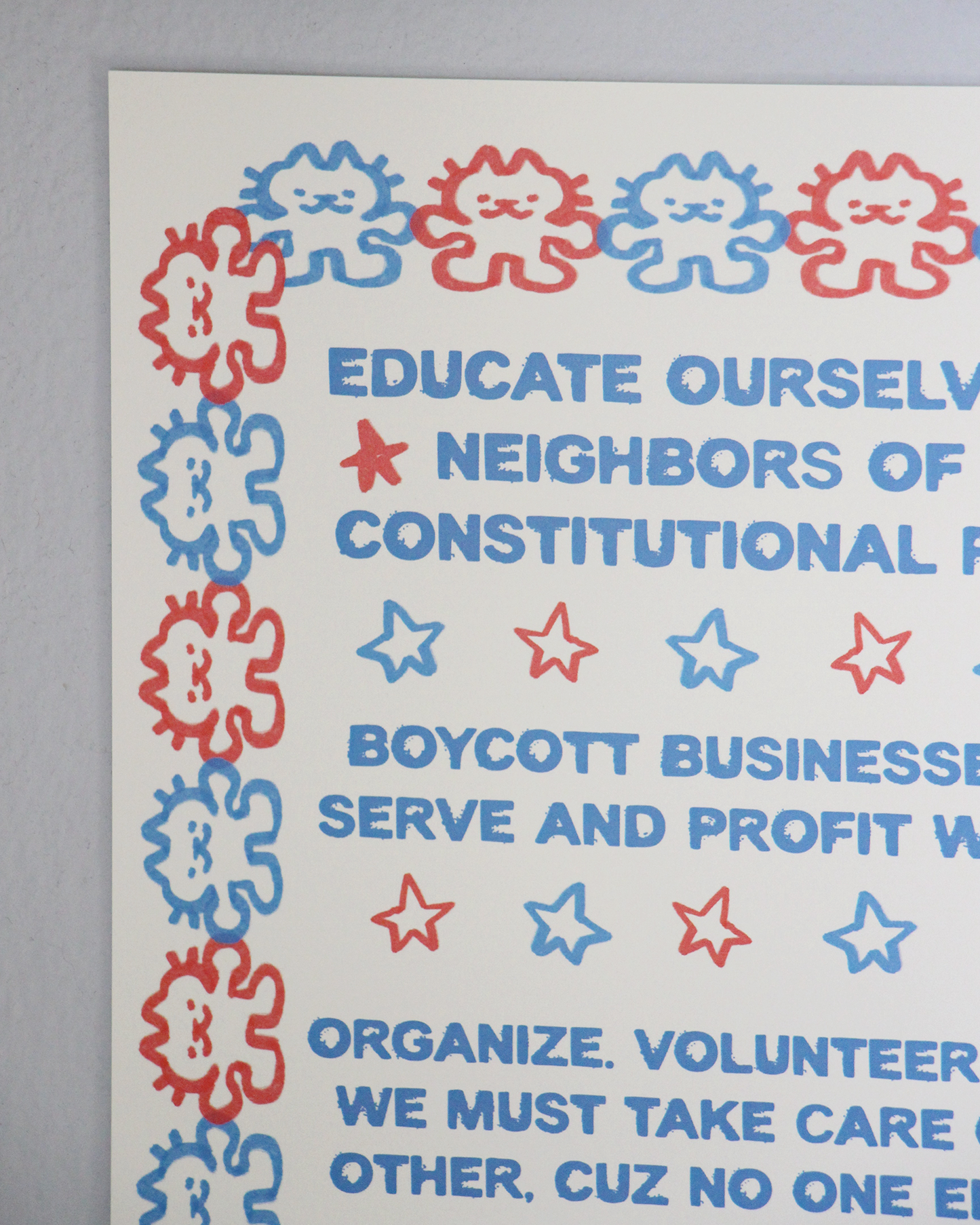 cat rights print