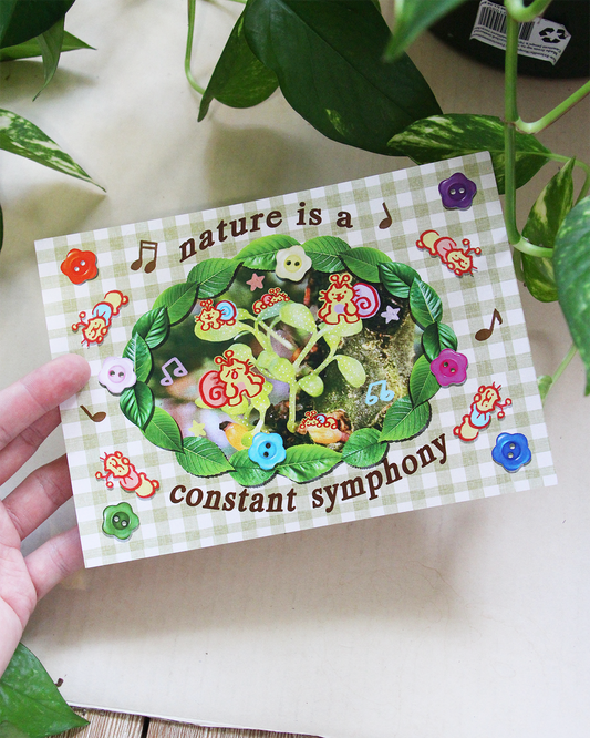 nature is a constant symphony print