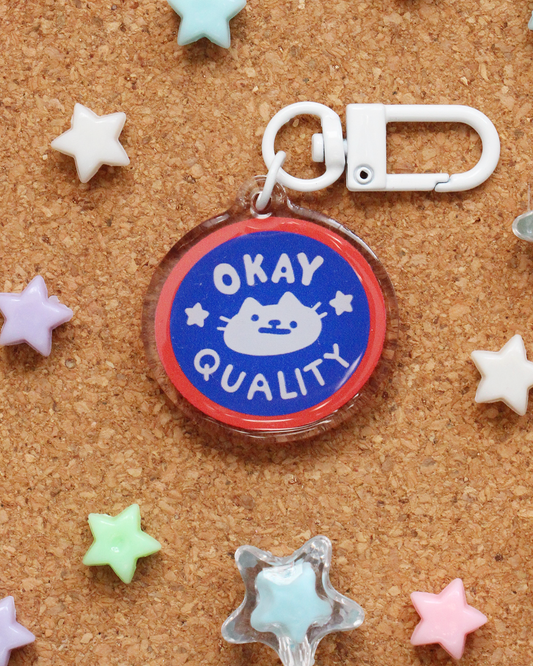 okay quality keychain