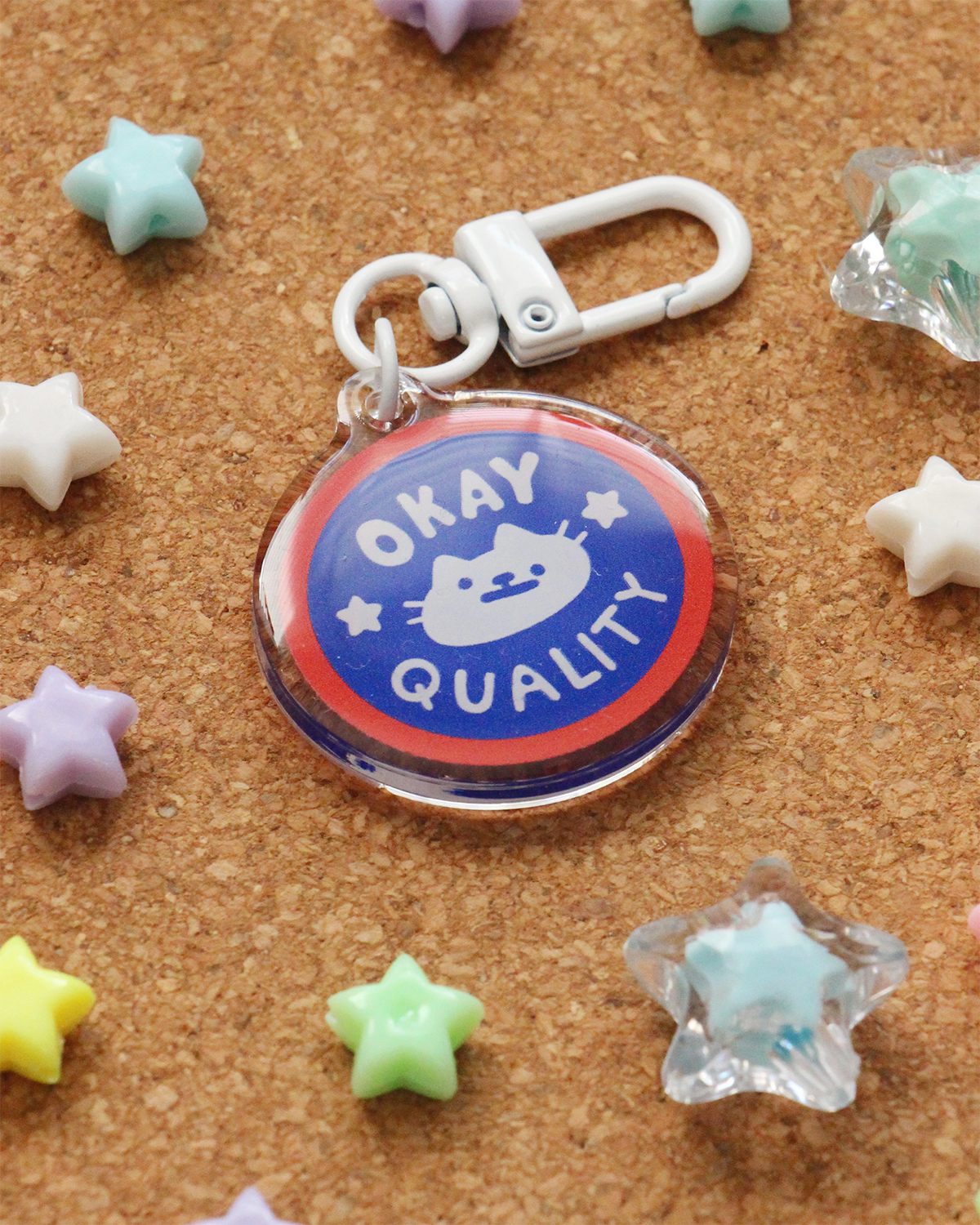 okay quality keychain