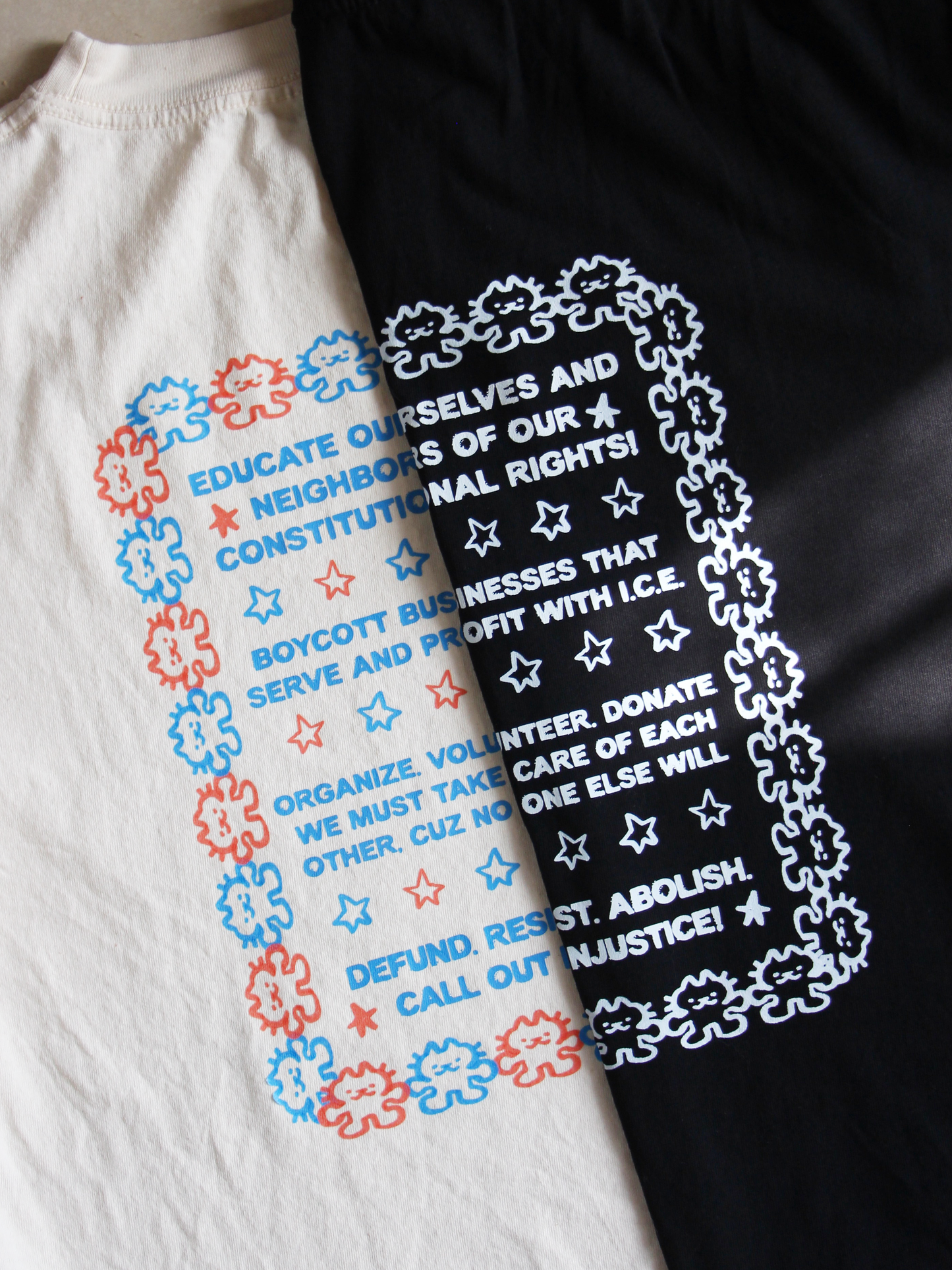 cat protest shirt (pre-order)