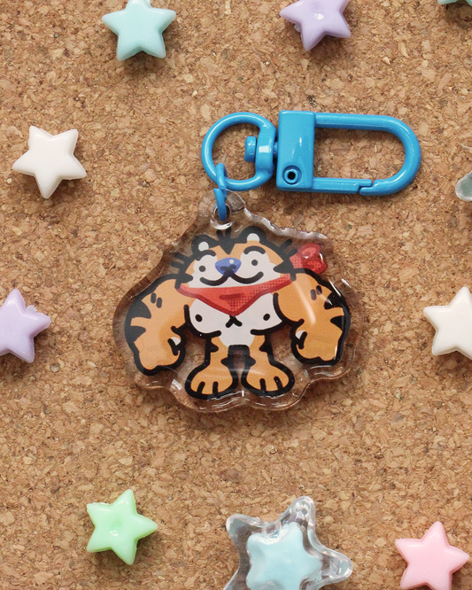 roni tiger keychain