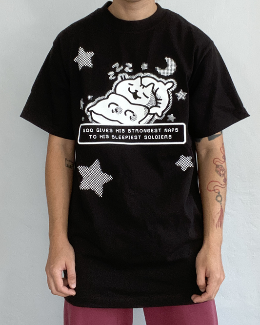 *old design* sleepy cat t-shirt