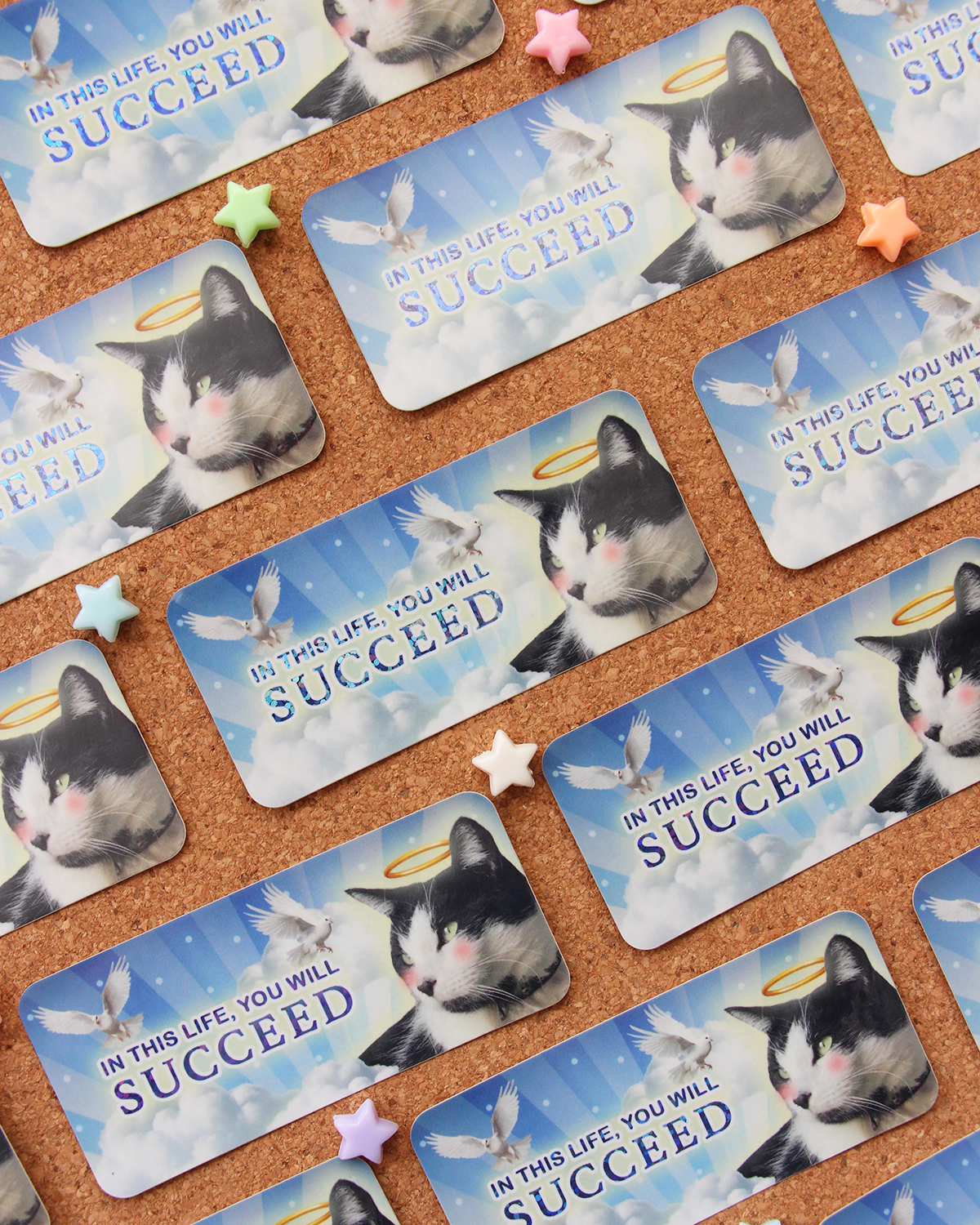 Fun Sticker Cat Leader cat motivation stickers – CATDAD
