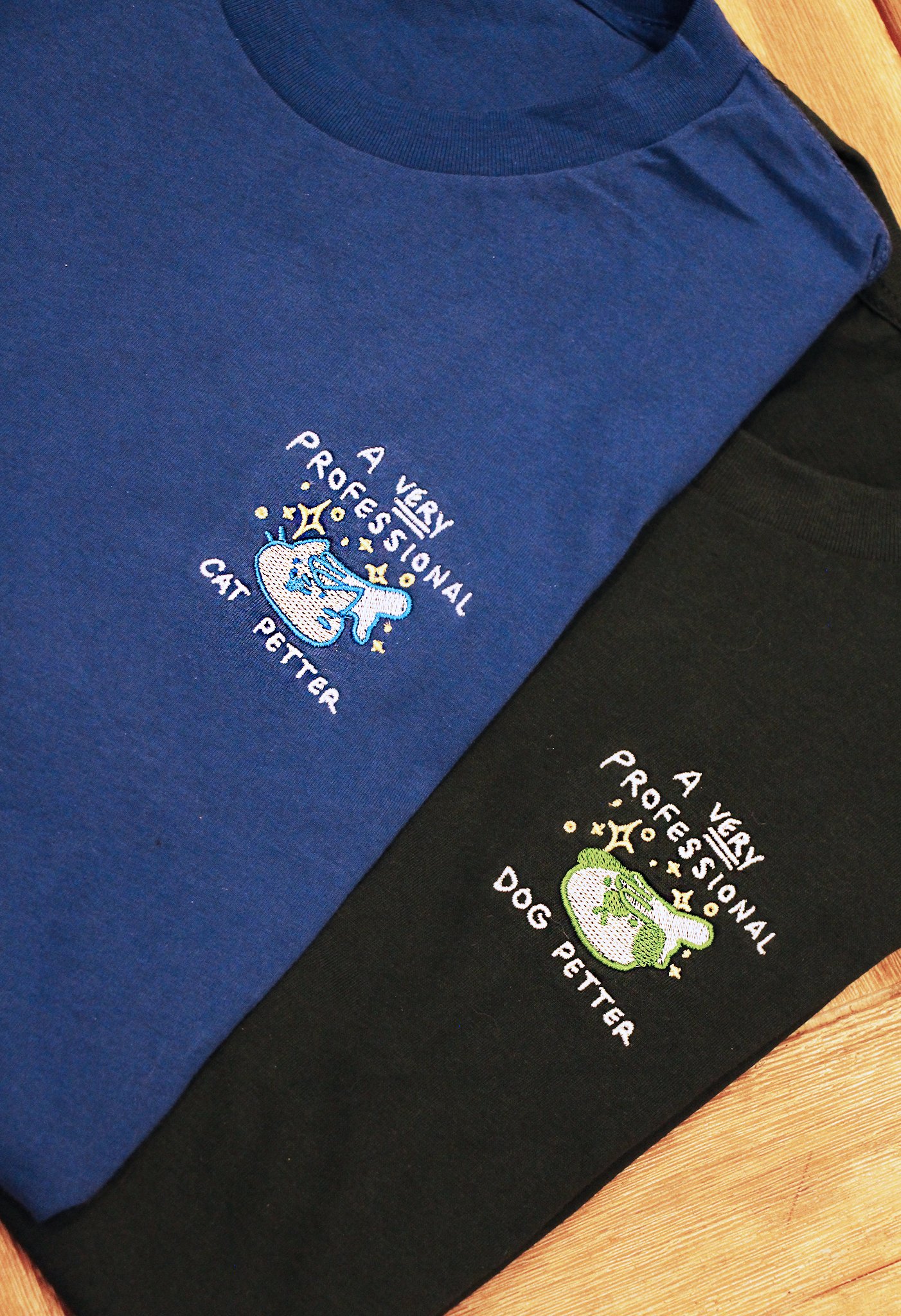 *old design* pet petter embroidery t-shirt